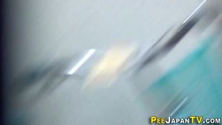 Japanese teen sluts pee