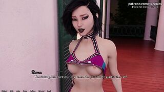 Being a DIK | Hot and horny college goth teen with a gorgeous ass blowjob and anal sex | My sexiest gameplay moments | Part #16