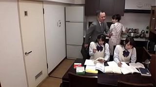 oriental father fuck his teenie daughters