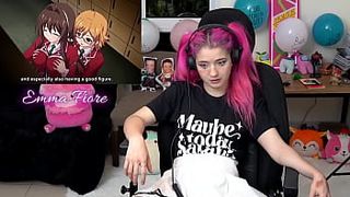 Fine Youngster Reacts to Anime Porn - Emma Fiore