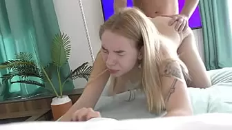 Cute youngster neighbor Lissa cheating her BF on cam ! 18 y.o