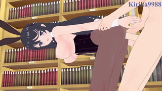 Mai Sakurajima and I have intense sex - Rascal Does Not Dream of Bunny Chick Senpai Anime
