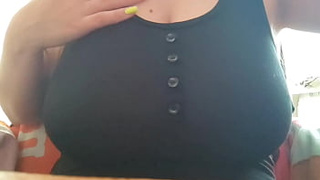 I'm just playing with my enormous melons - Luxury Climax