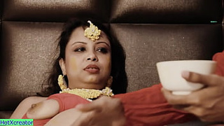 Teenie Husband rides Rich Bhabhi! Teeny Sex