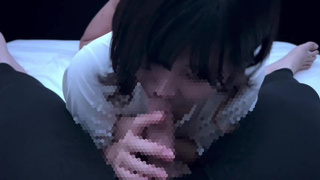 Her meaty oral sex and cleaning oral sex, and finally a handsome gokkun at the end.