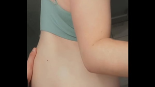 Teenie Cumslut Licks & Mounts Stranger Rear-end School Vending Machine