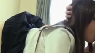Japanese Schoolgirl Gets Cum In Mouth